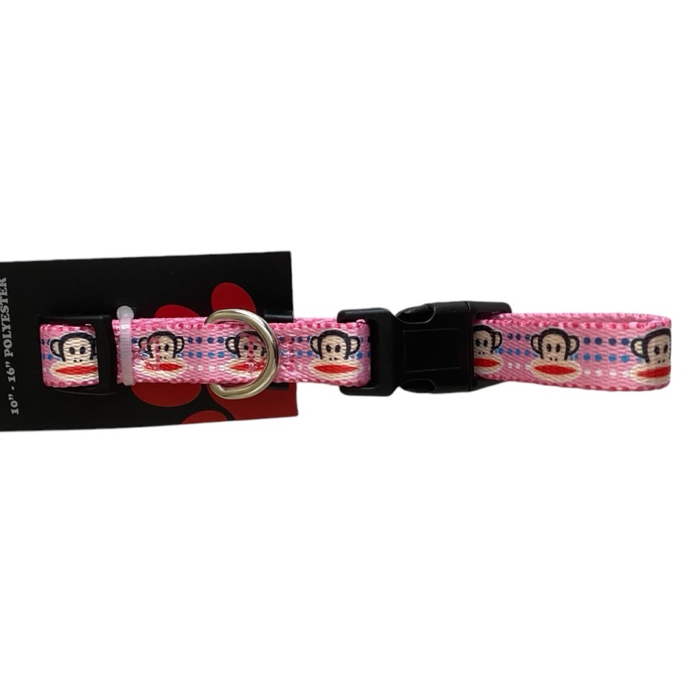 Paul Frank Julius Pink Small Dog Collar NWT